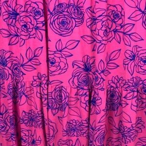 Lularoe poppy  hot pink skirt